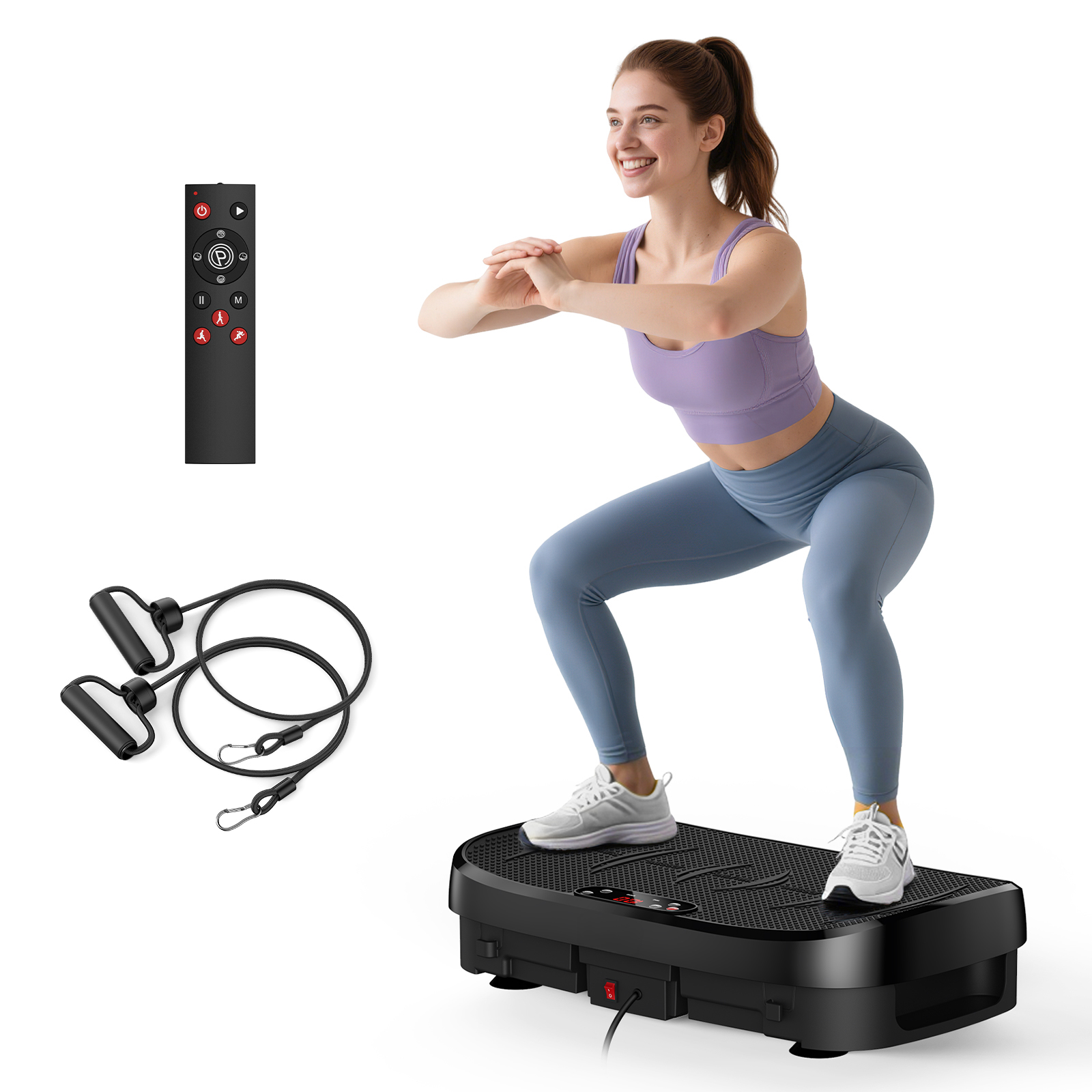 Home Gym Training Program - Vibration Plate Fat Burning Fitness Platform