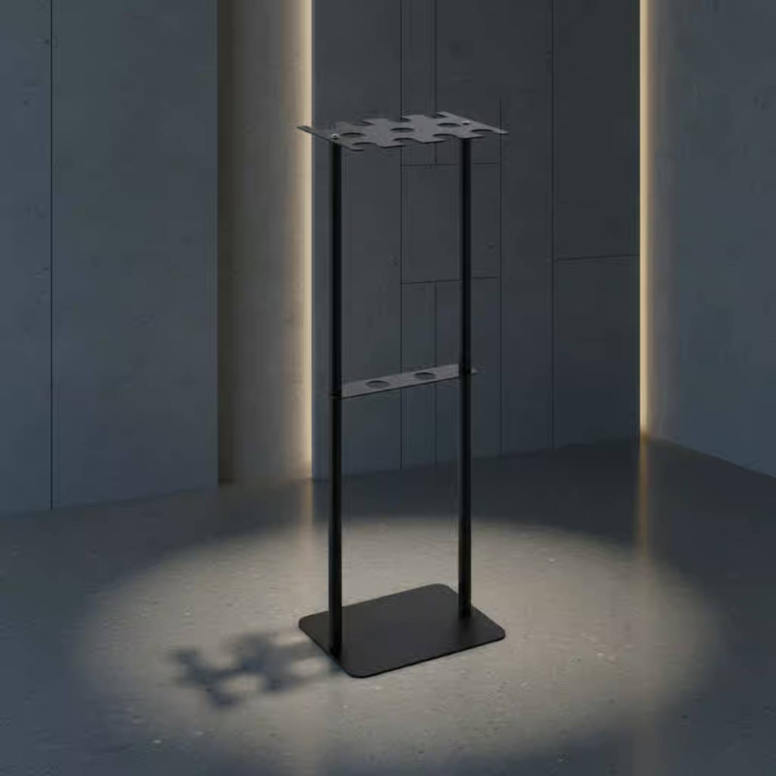 Home Gym Floor - Metal Baseball Display Rack Mobile Baseball