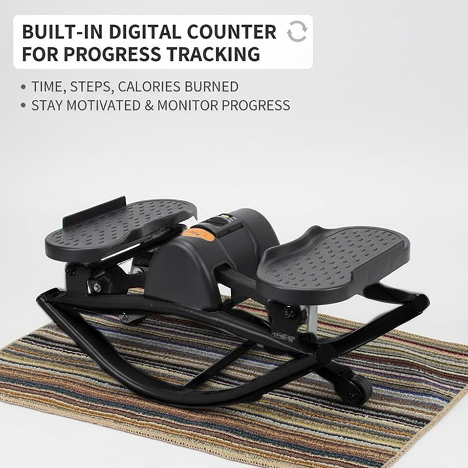 Home Gym Training Program - Rock Stepper Exercise Equipment Portable Silent