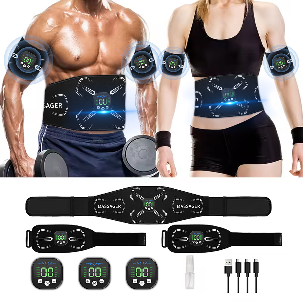 Treadmill Home Gym - EMS Muscle Stimulator Abdominal Trainer Abs