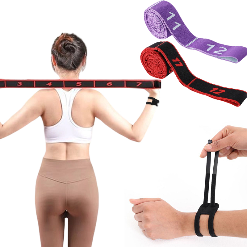 Home Gym Guide - 1 Pair Wrist Brace 12 Loop