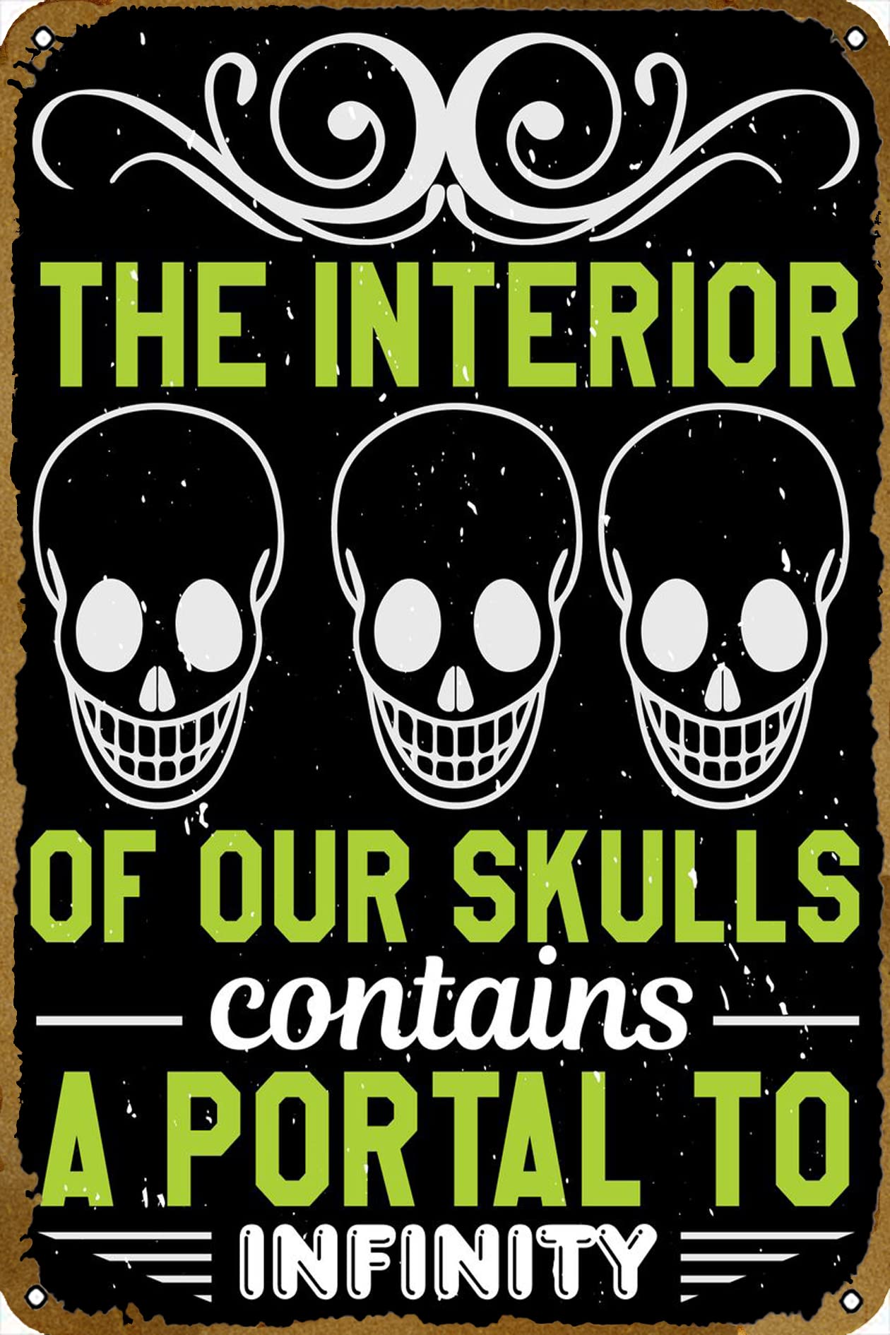 Home Gym Interior Design - The Interior of our Skulls Metal