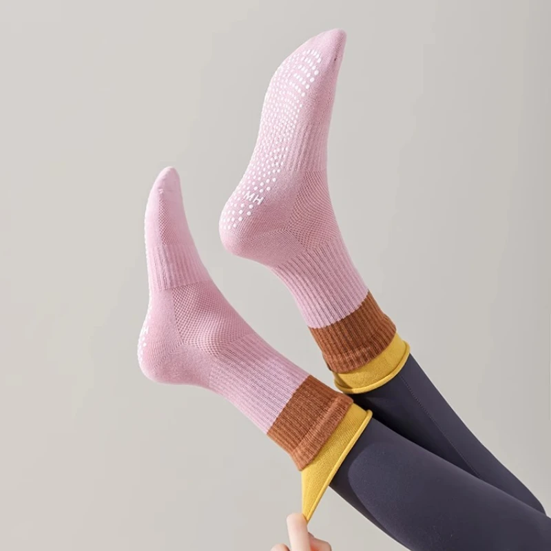 Silicone Non-slip Yoga Socks W - đánh giá và giá Home Gym Floor