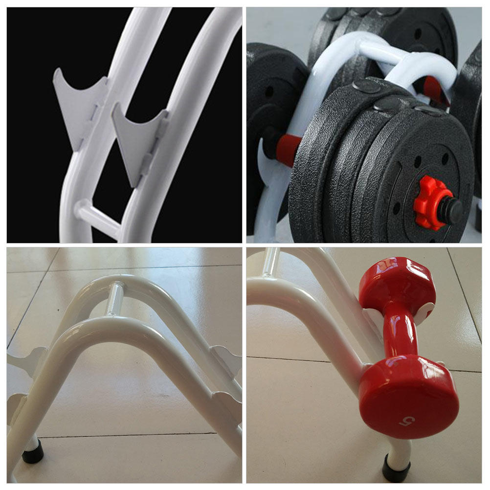 Heavy Duty Steel Dumbbell Rack - đánh giá và giá Home Gym Floor