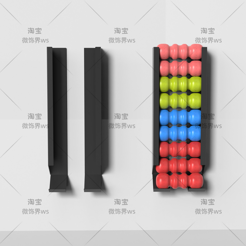 ‌Wall Mounted Sports Ball Rack - đánh giá và giá Home Gym Yoga Mat Storage