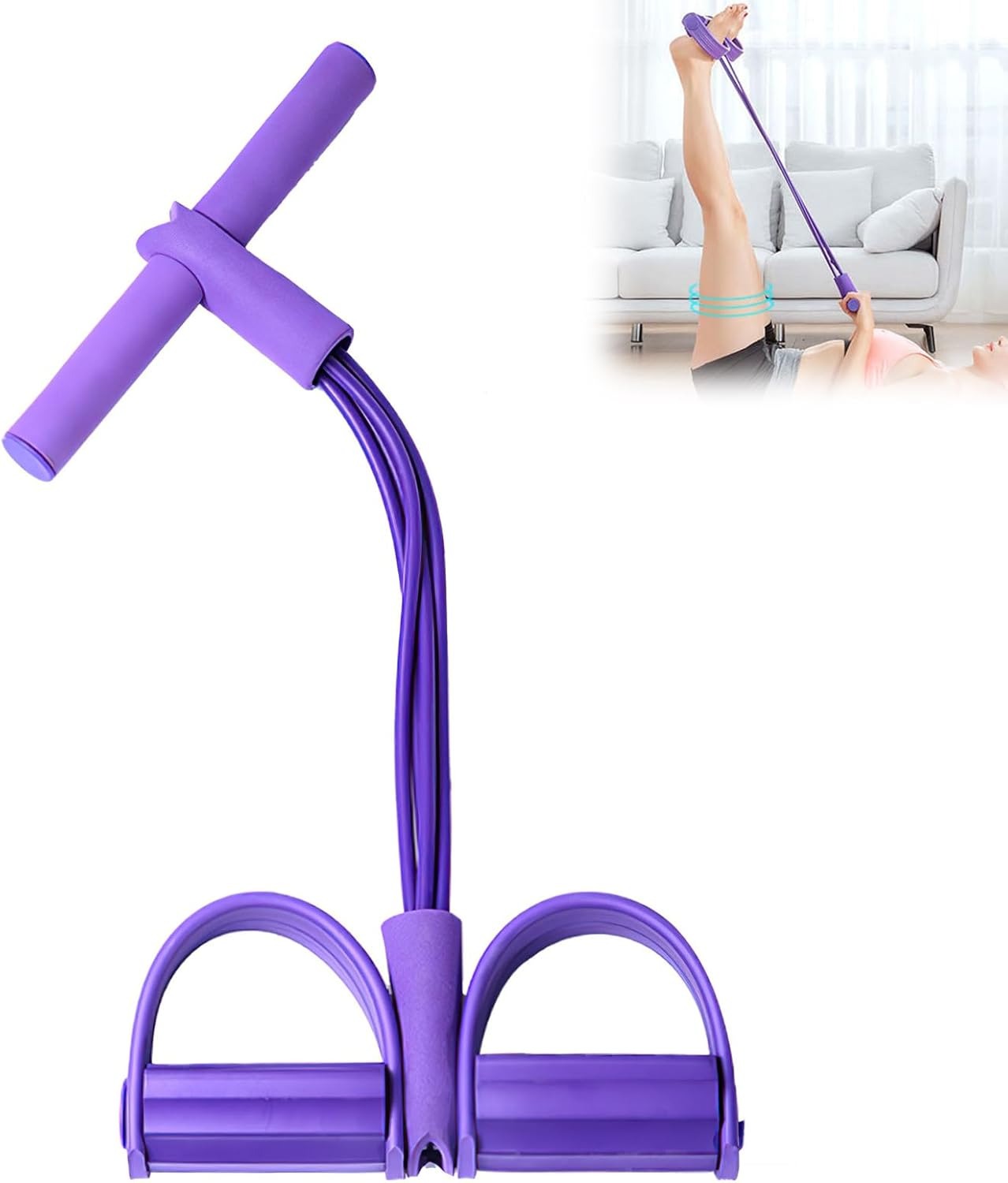 4-Tube Pedal Resistance Band M - đánh giá và giá Home Gym Needs