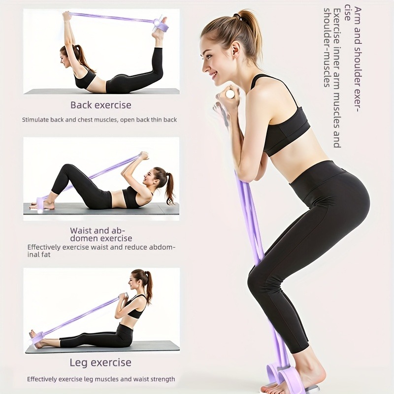4-Tube Pedal Resistance Band M - đánh giá và giá Home Gym Needs