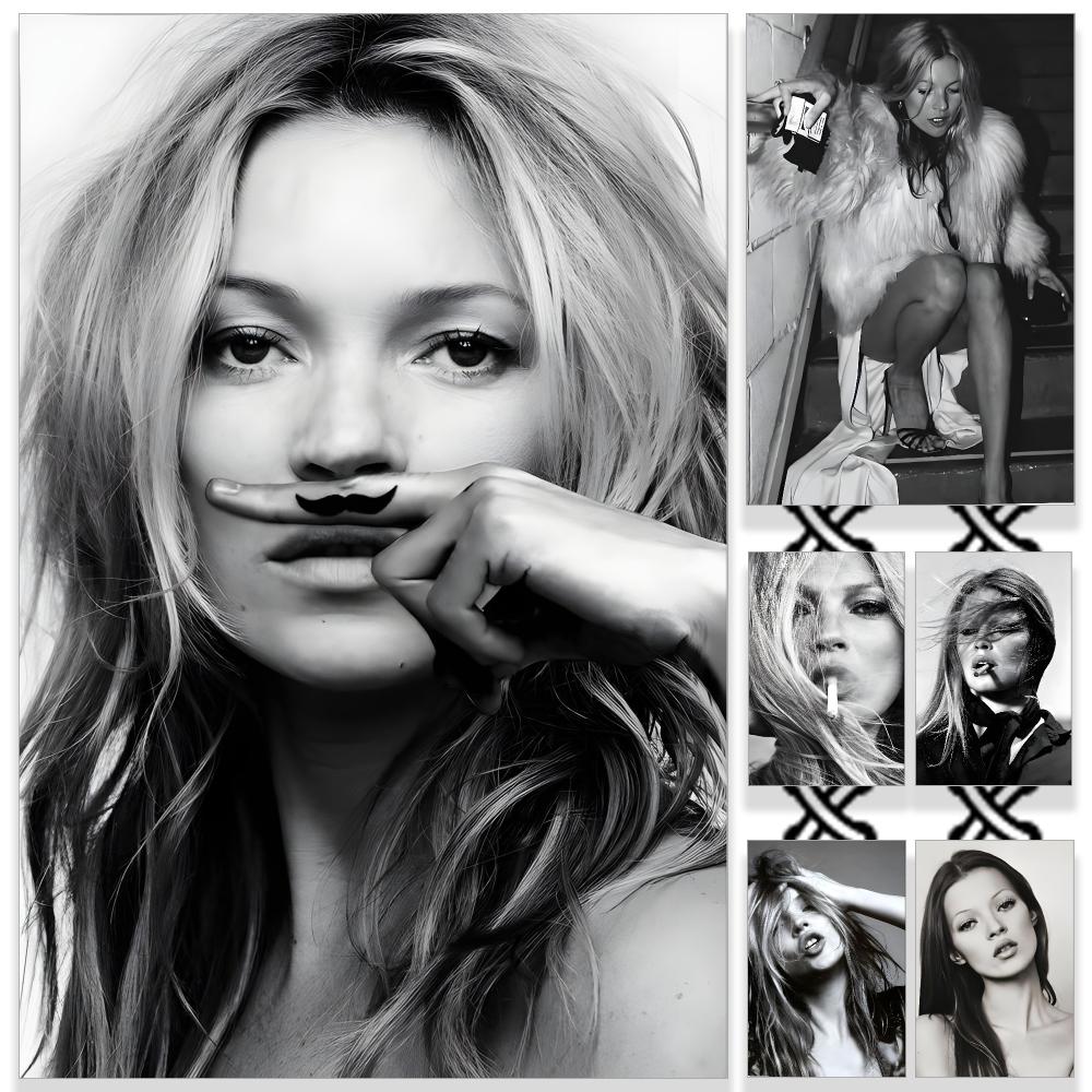 Celebrity K-Kate Moss Poster H - đánh giá và giá Home Gym Aesthetic