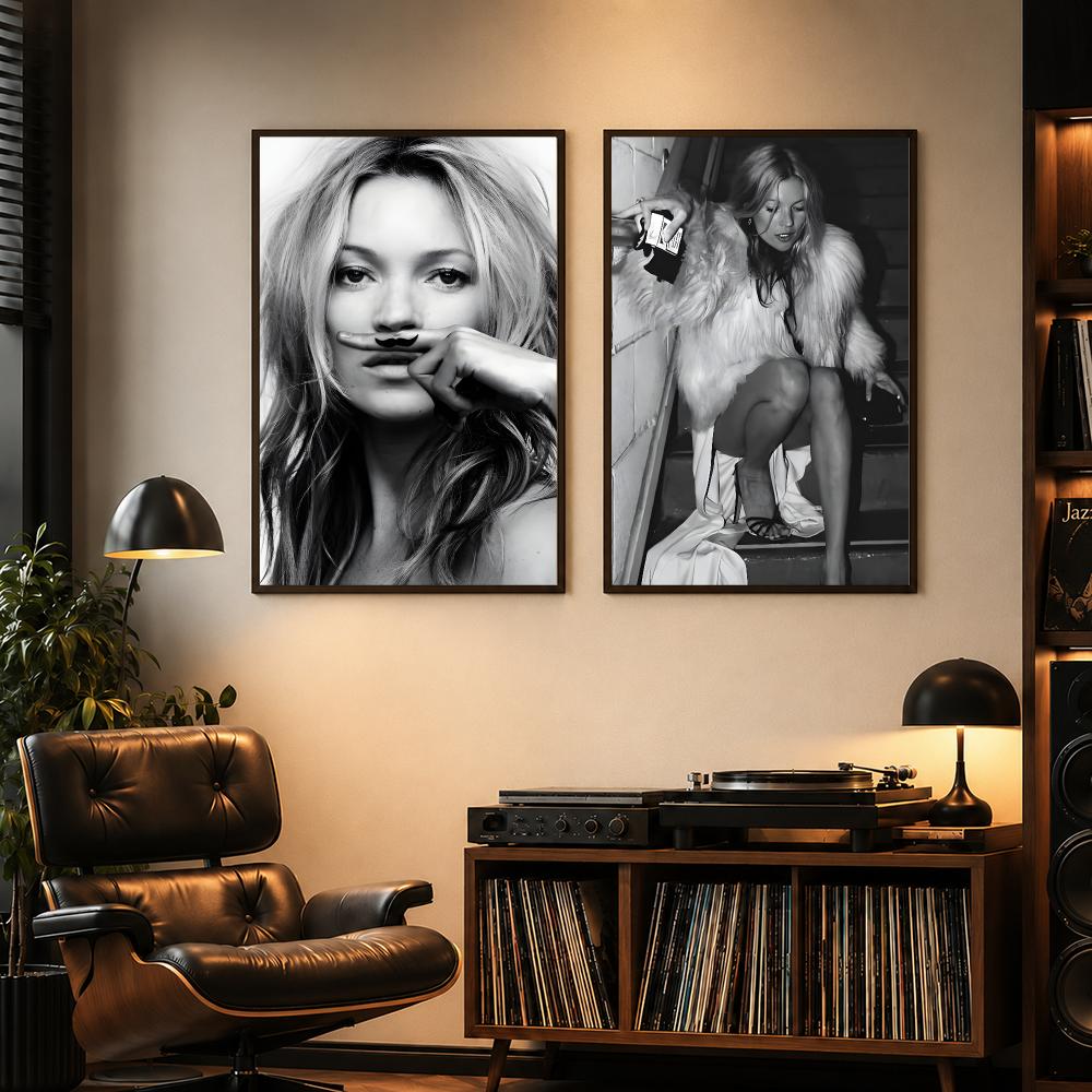 Celebrity K-Kate Moss Poster H - đánh giá và giá Home Gym Aesthetic