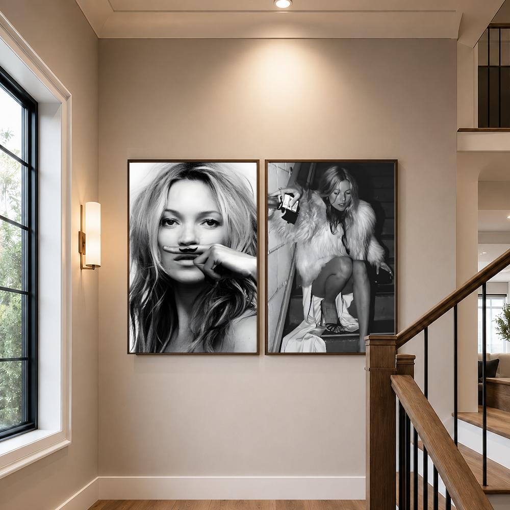 Celebrity K-Kate Moss Poster H - đánh giá và giá Home Gym Aesthetic
