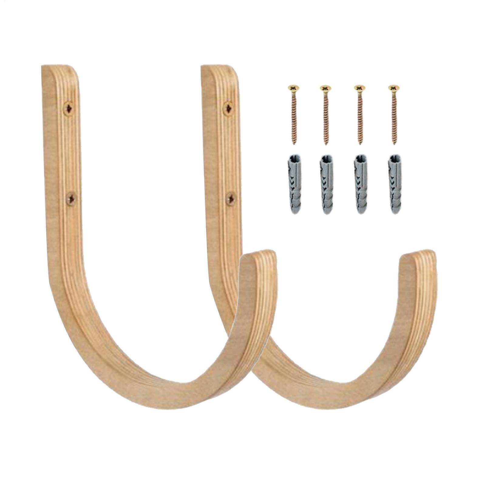 Yoga Mat Holder 2 Pieces Woode - đánh giá và giá Home Gym Yoga Mat Storage