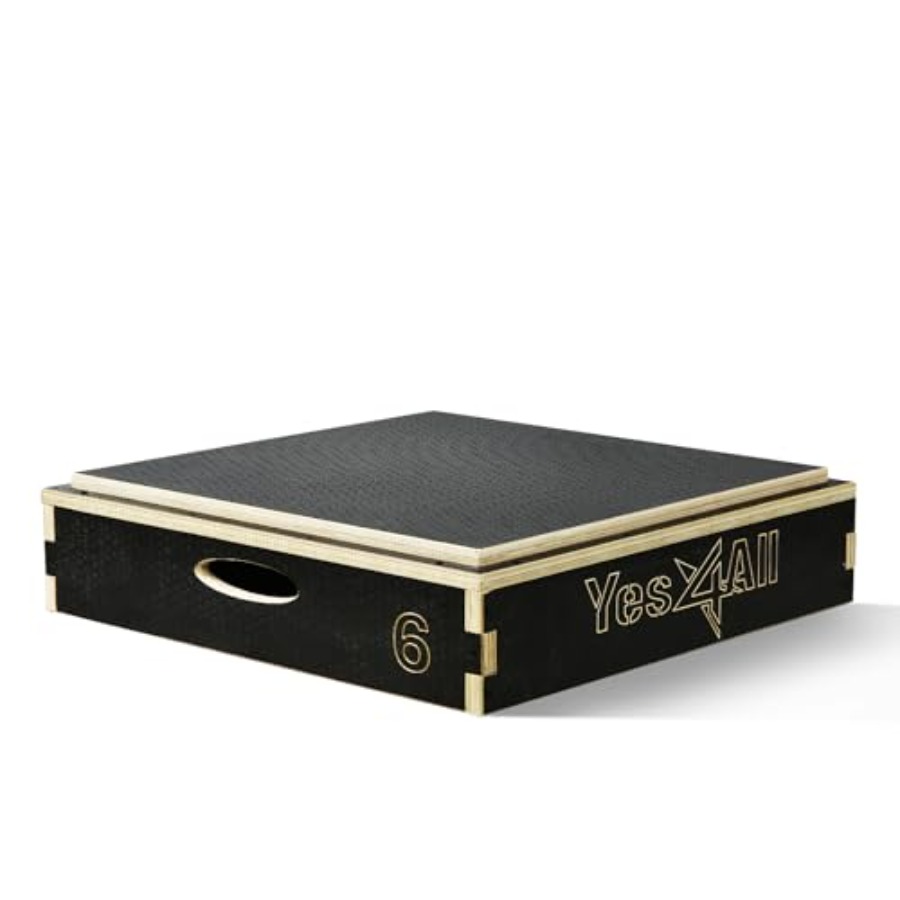 3 in 1 Wooden Plyo Box for Jum - đánh giá và giá Home Gym Options