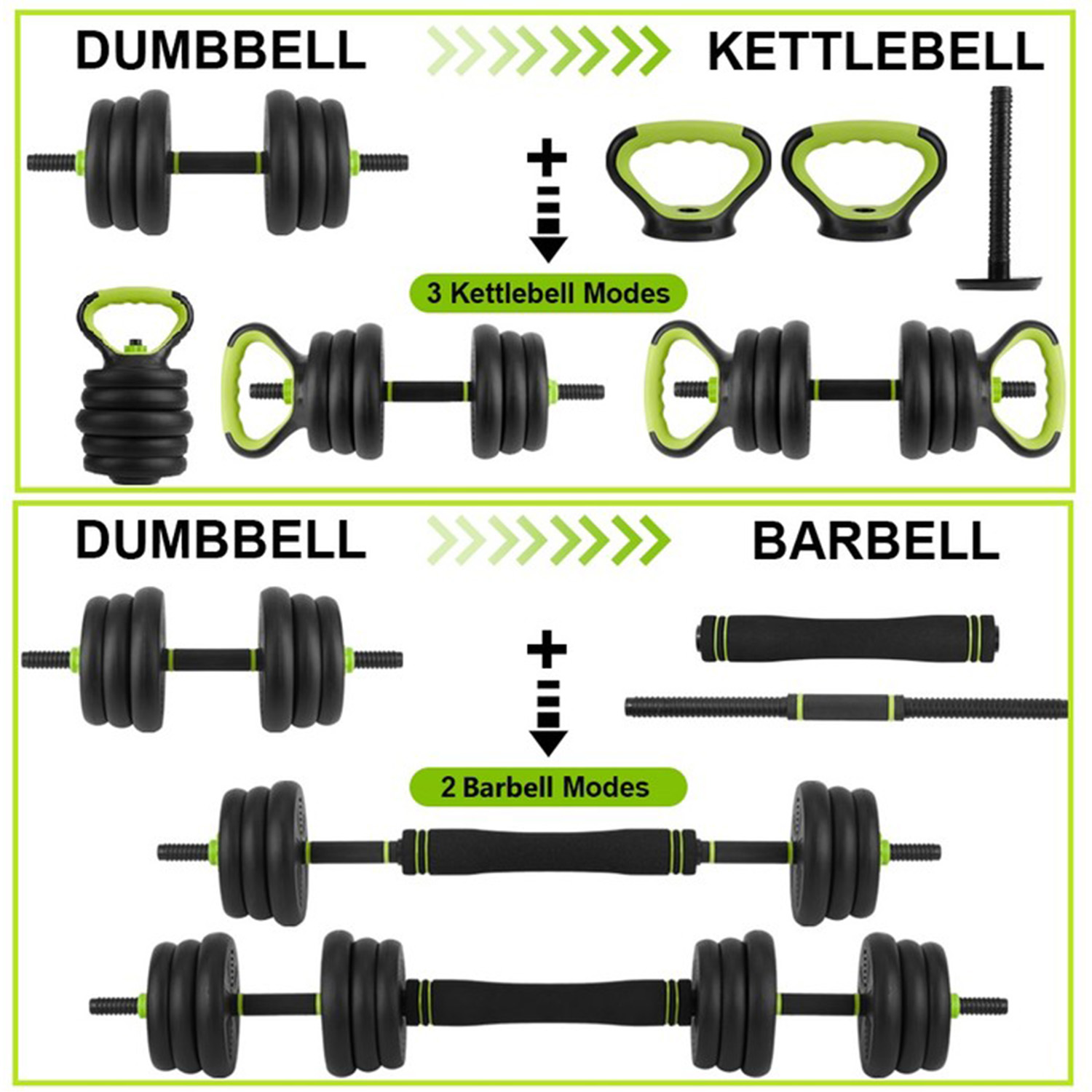 4 in 1 Adjustable Dumbbell Set - đánh giá và giá Home Gym Options