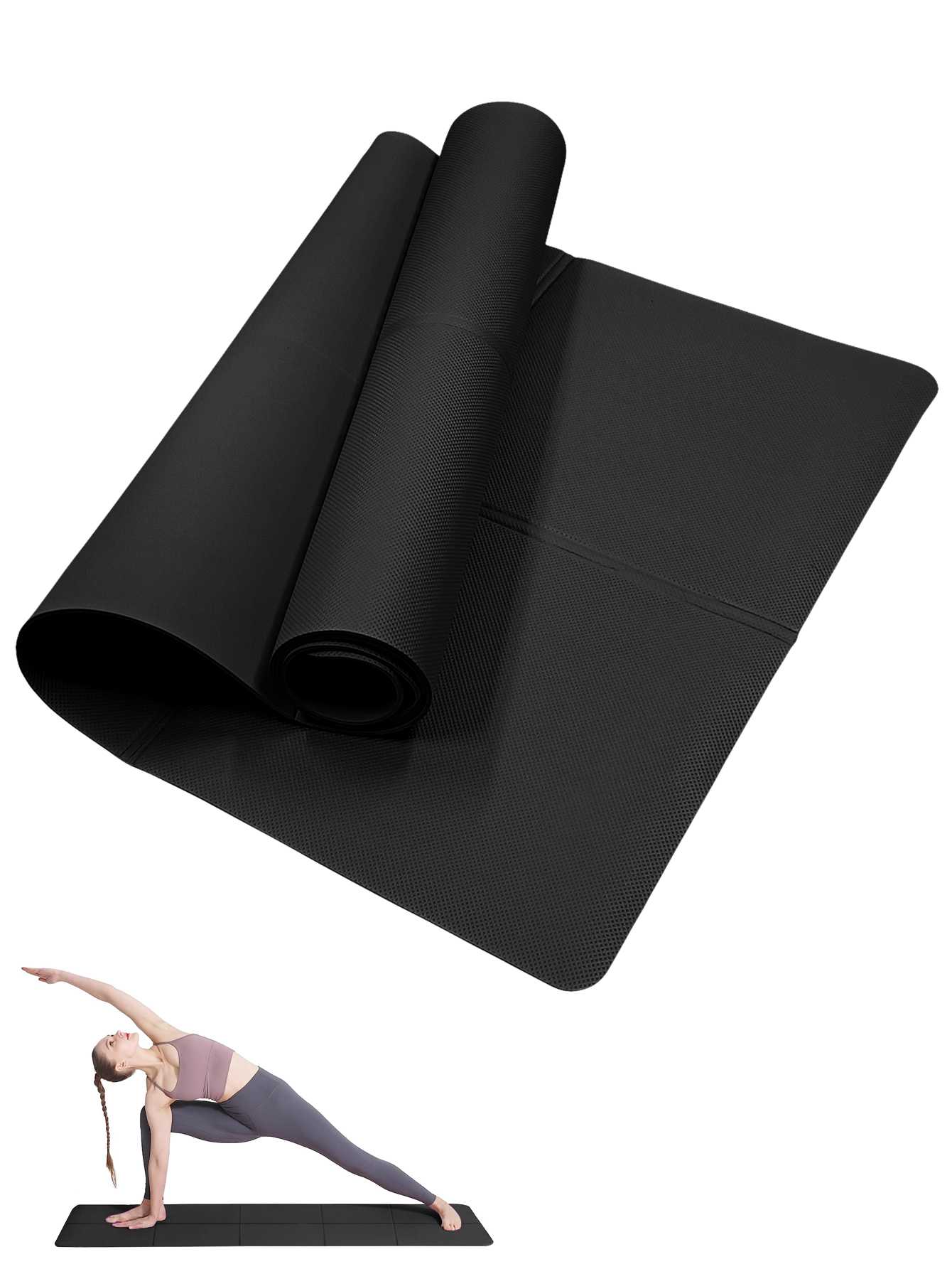 Foldable Yoga Mat Black Eco Fr - đánh giá và giá Home Gym Floor