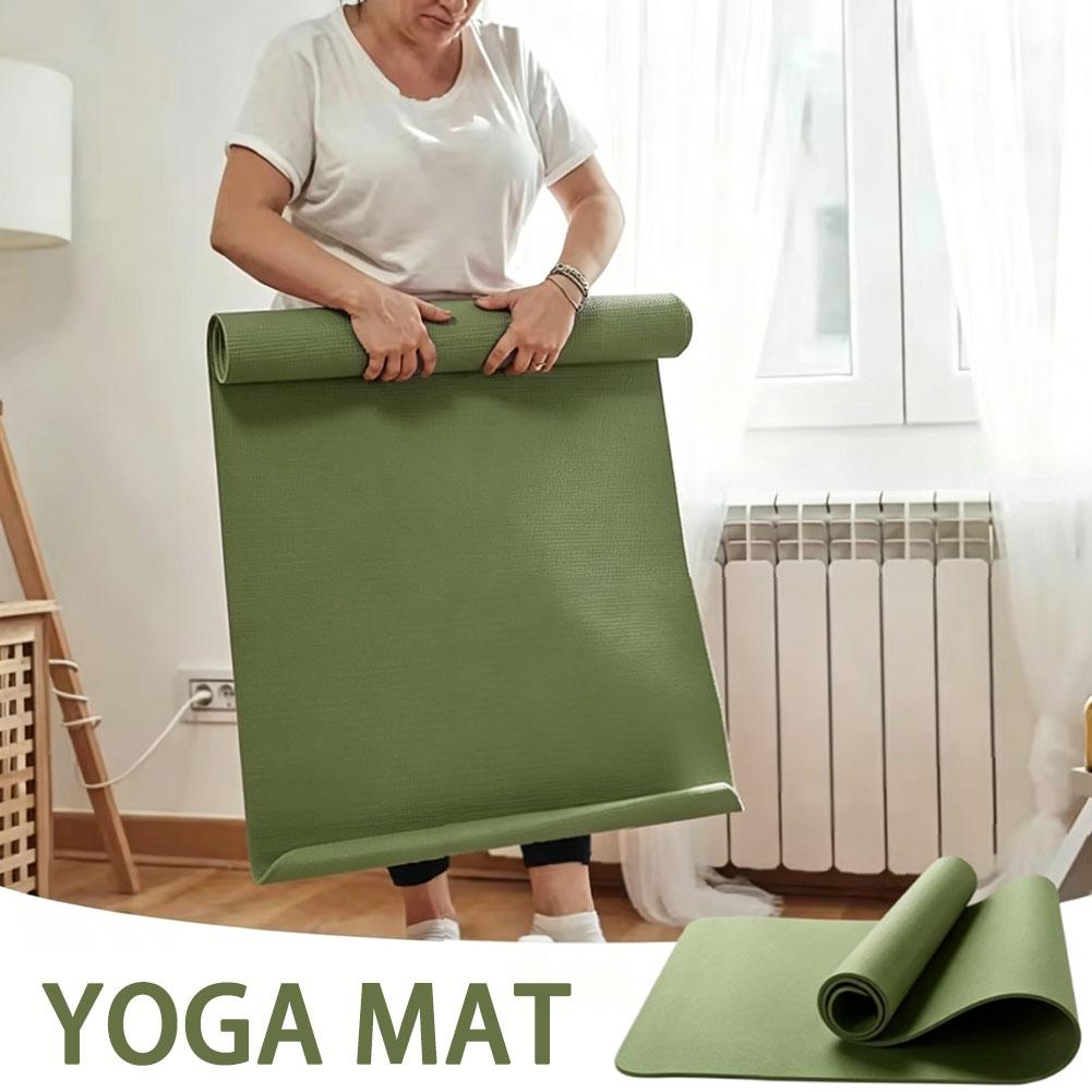 Thick Yoga Mat Anti-skid Sport - đánh giá và giá Home Gym Floor