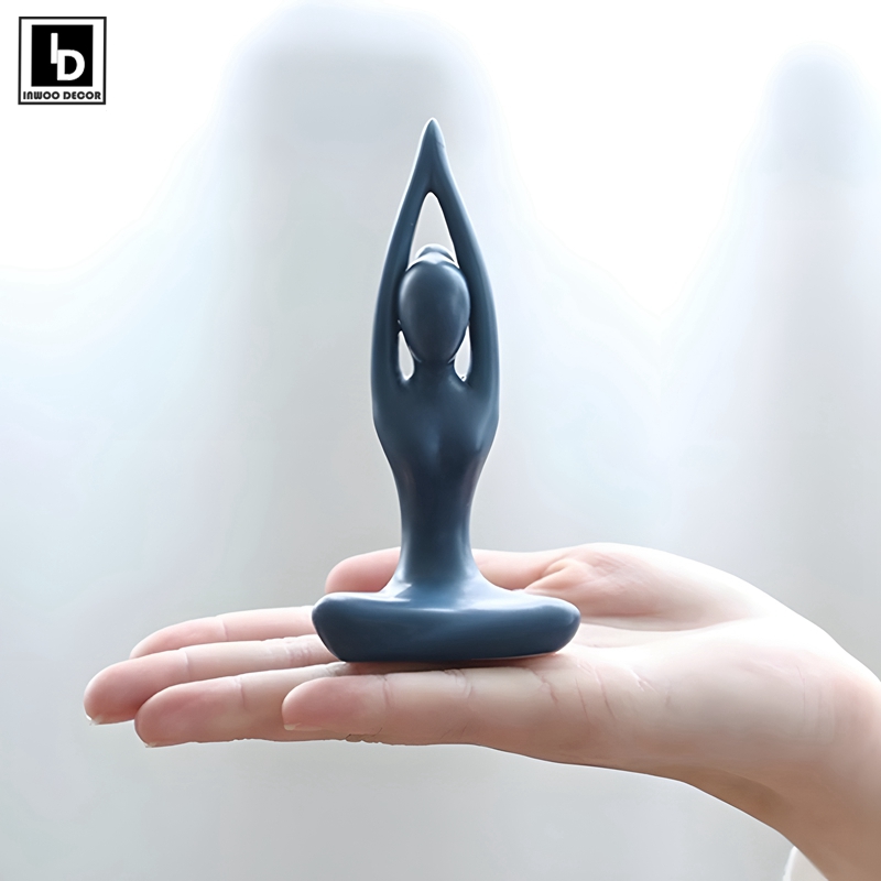 Abstract Yoga Poses Zen Cerami - đánh giá và giá Home Gym Zen