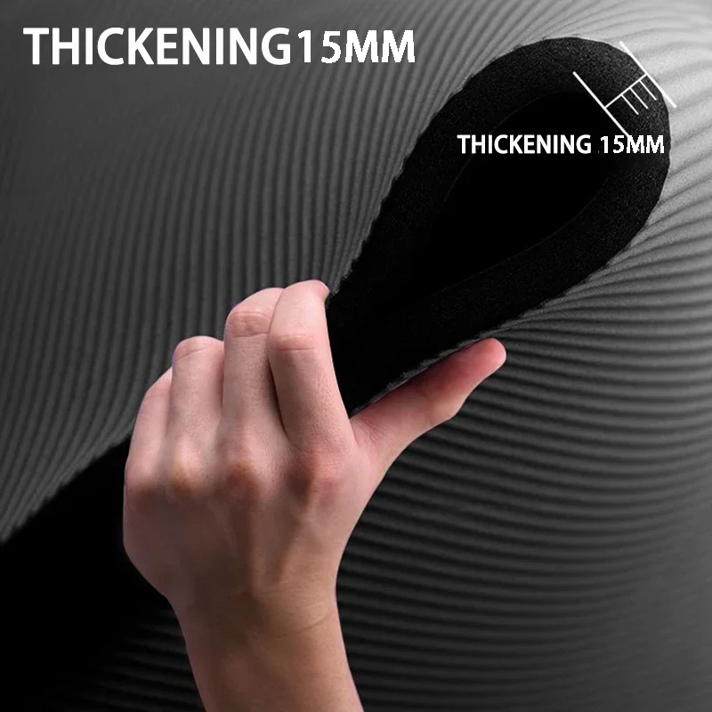 Non-slip Extra Thick 15mm Yoga - đánh giá và giá Home Gym Floor