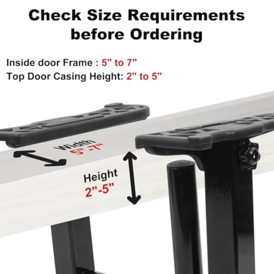 Doorway pull-up bar for home g - đánh giá và giá Home Gym Options