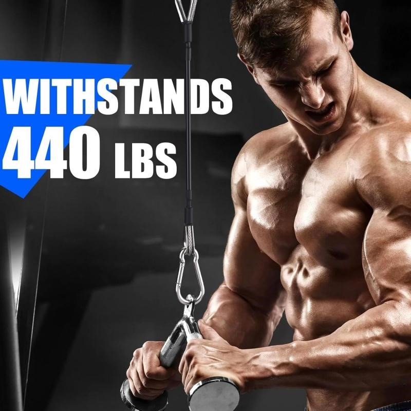 1/2Pcs 25cm Gym Cable Extensio - đánh giá và giá Home Gym Training Program