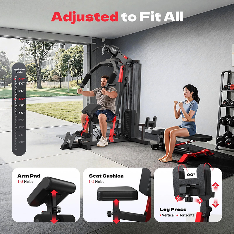 Pooboo Home Gym Workout Equipm - đánh giá và giá Home Gym Training Program
