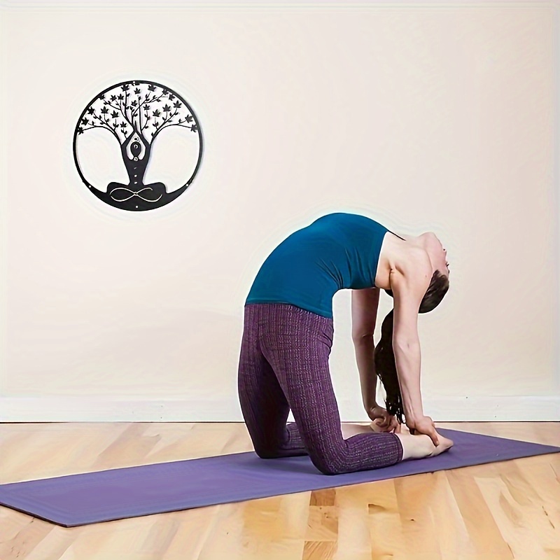 Yoga Meditation Metal Wall Dec - đánh giá và giá Home Gym Zen