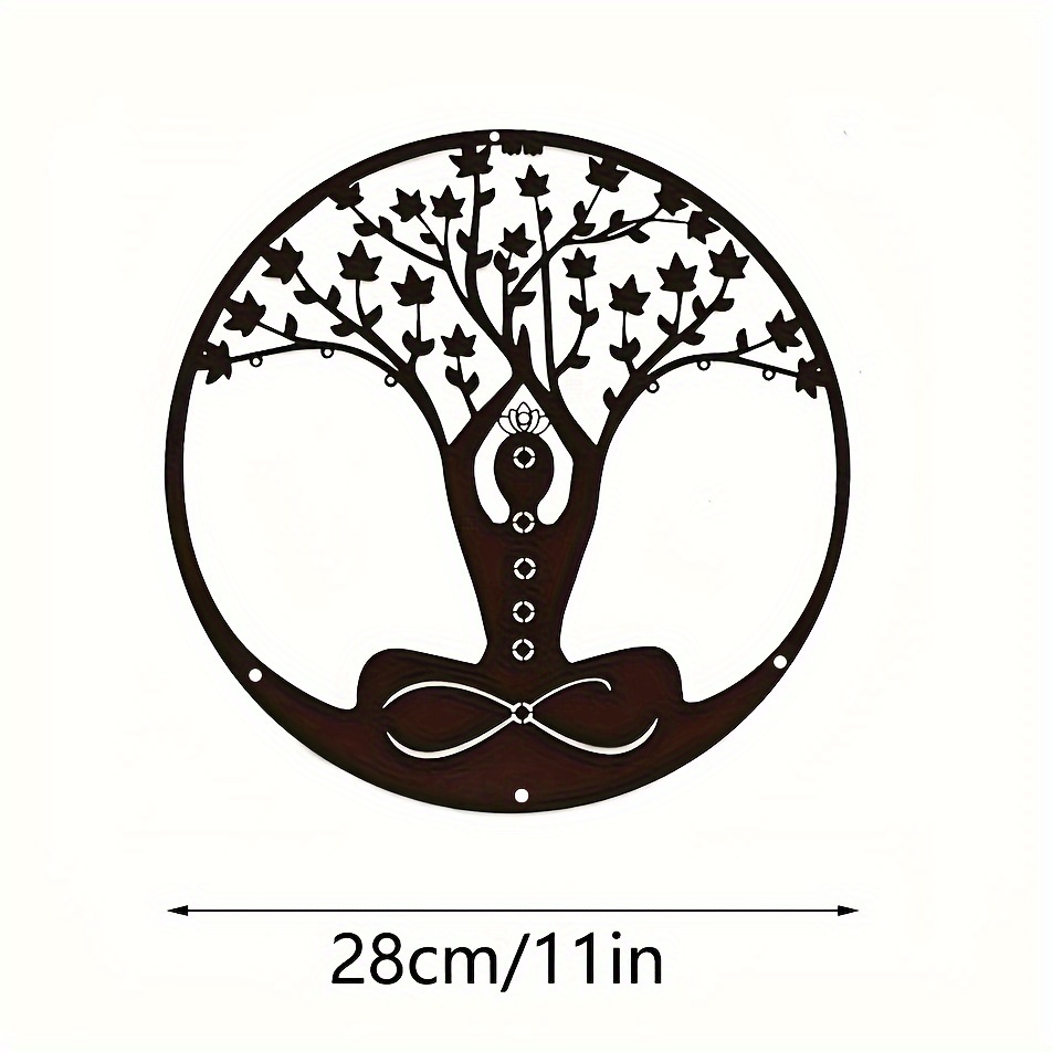 Yoga Meditation Metal Wall Dec - đánh giá và giá Home Gym Zen