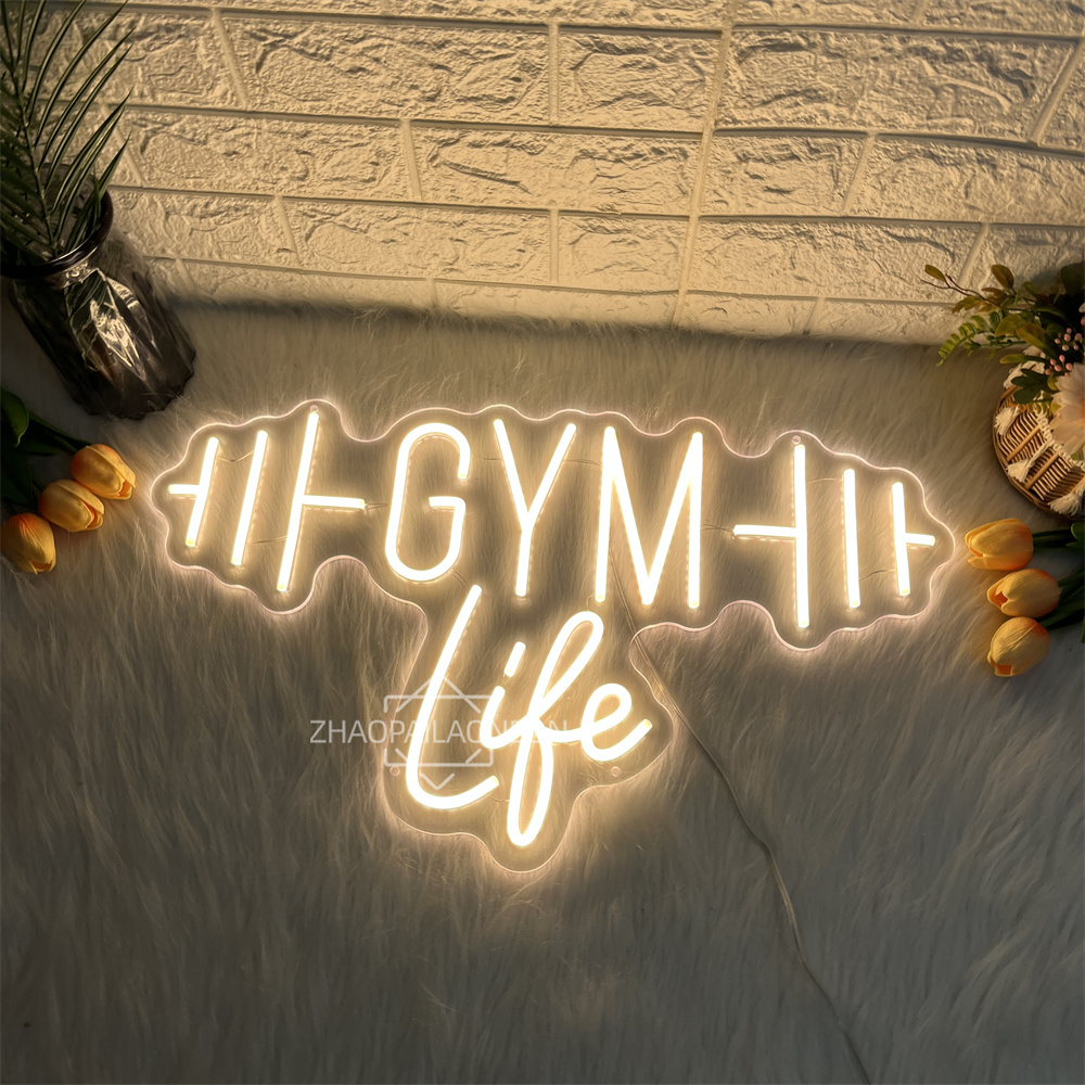 Dumbbell GYM Neon Signs for Wa - đánh giá và giá Home Gym Aesthetic