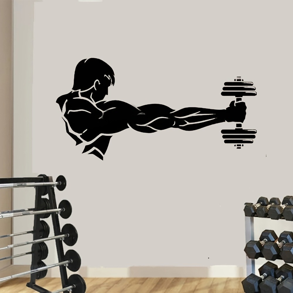 Fitness Home Decor Vinyl Wall  - đánh giá và giá Home Gym Interior Design