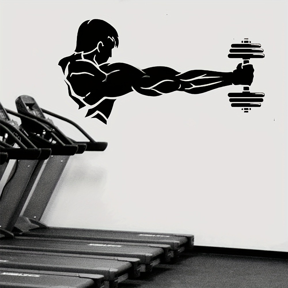 Fitness Home Decor Vinyl Wall  - đánh giá và giá Home Gym Interior Design